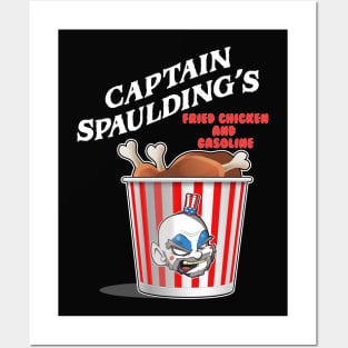 captain spauldings fried chicken Posters and Art